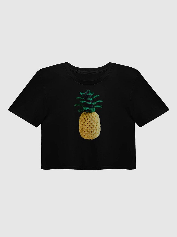 CozyAvocado Women's Premium Pineapple Crop Top #4 product image (1)