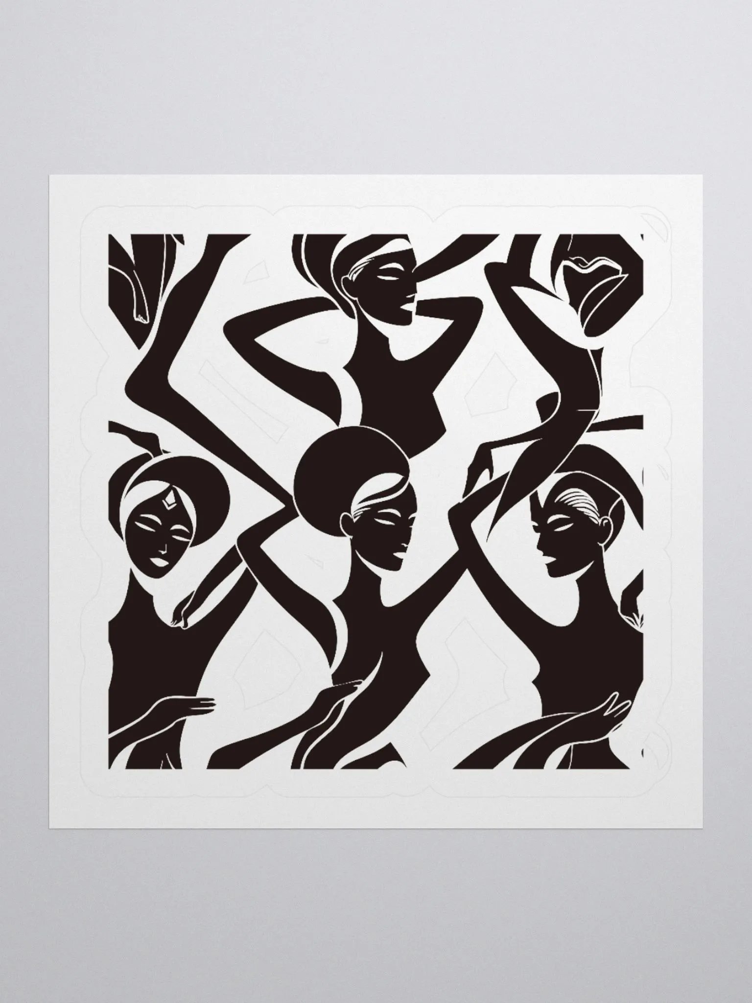 Shadow Dancers Kiss Cut Stickers product image (3)