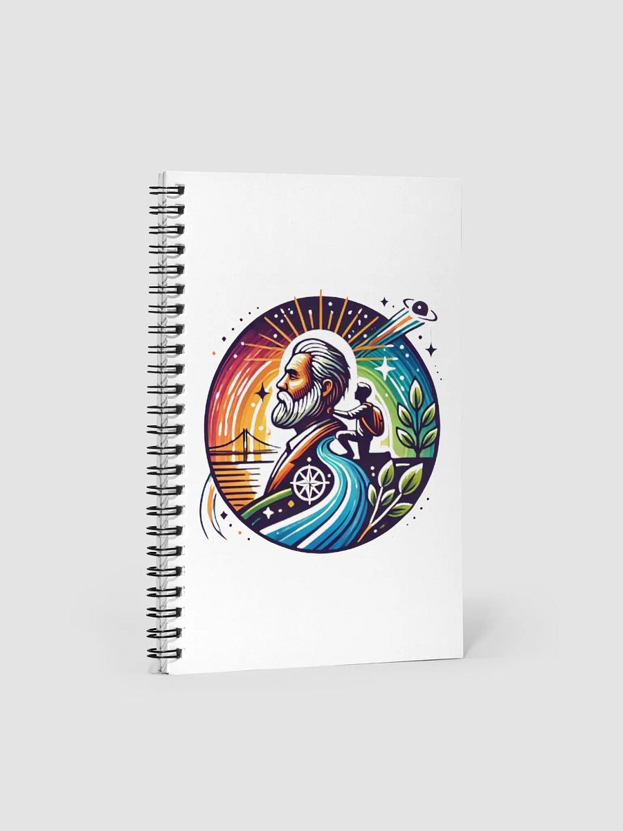Whimsical Wanderings Spiral Notebook product image (1)