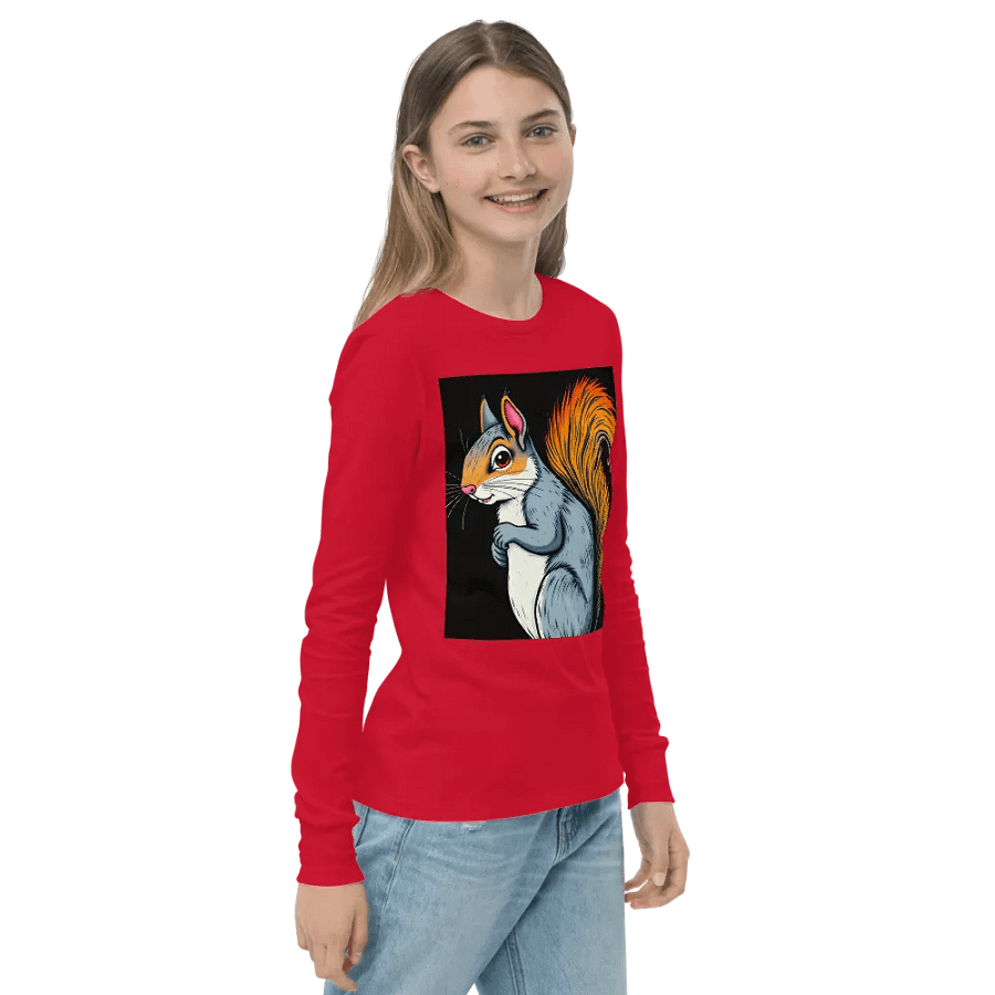 Pooky's Bushy Friend Long Sleeve Tee product image (4)