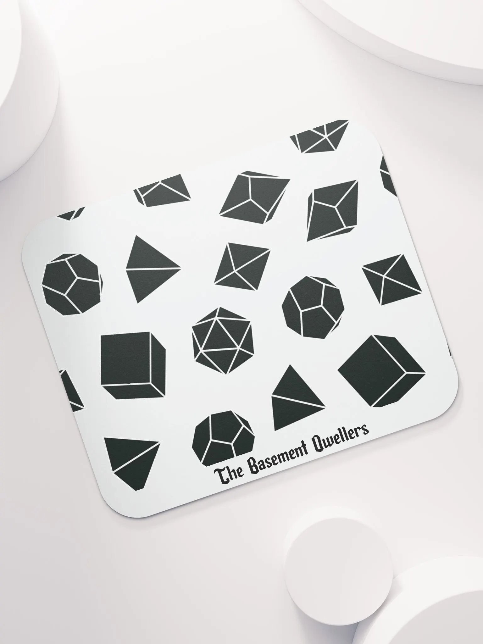 Dice mouse pad- The basement Dwellers product image (1)