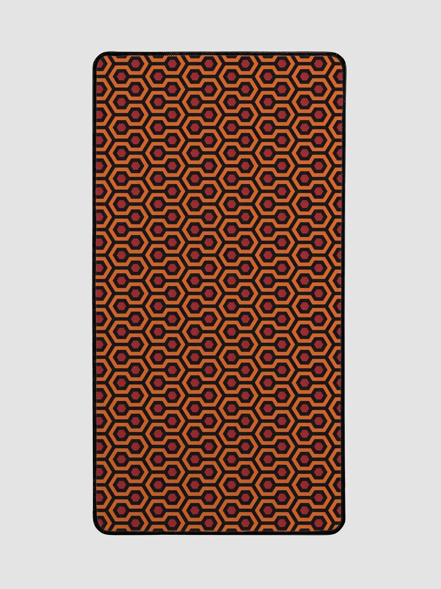 The Overlook Hotel Carpet Pattern Desk Mat product image (2)