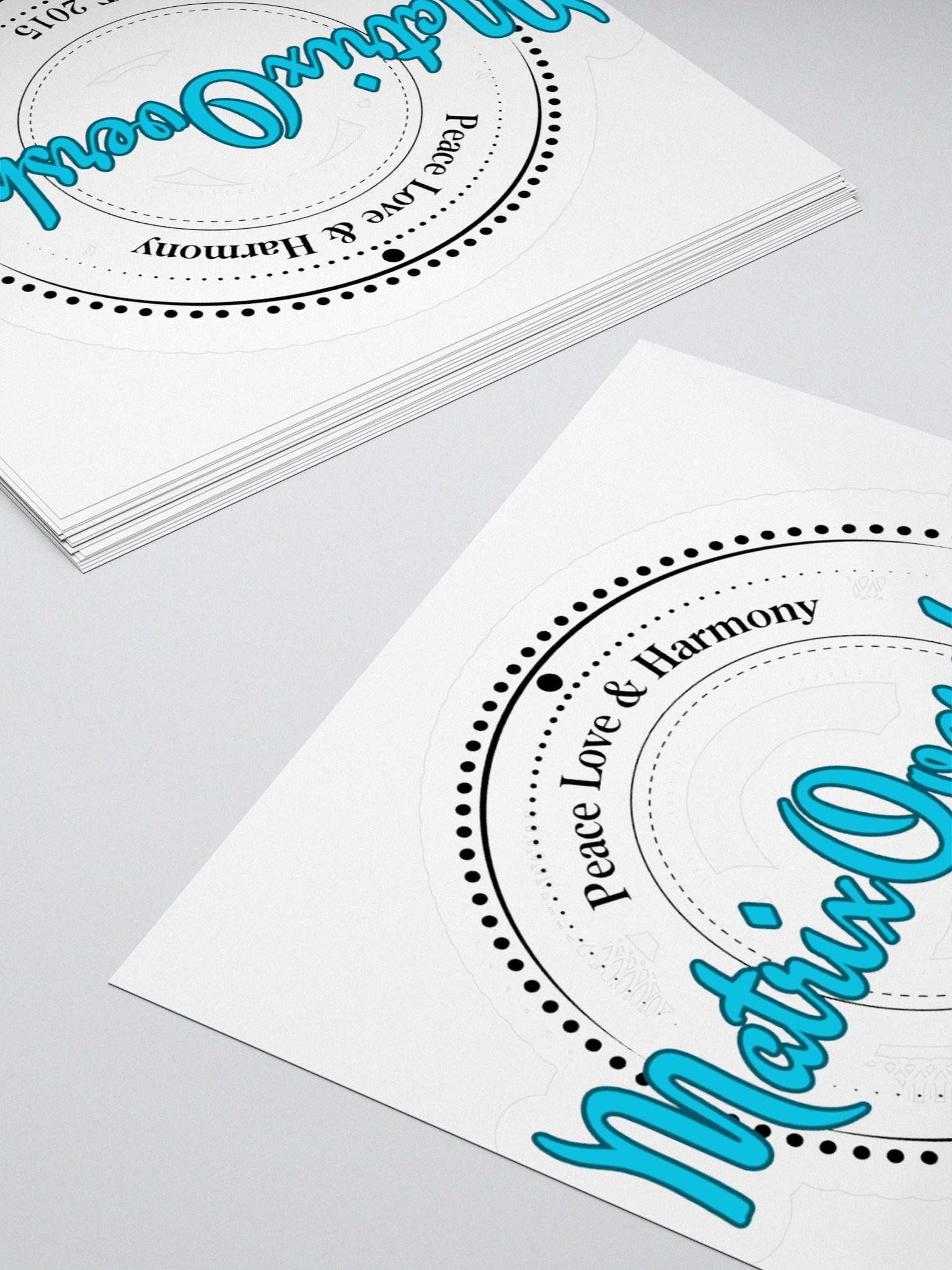 3x3 Peace, Love & Harmony Sticker product image (4)