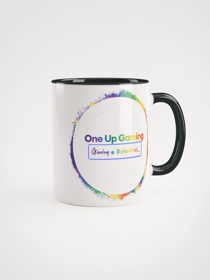OUG Rainbow Logo Ceramic Mug with Color Inside product image (1)