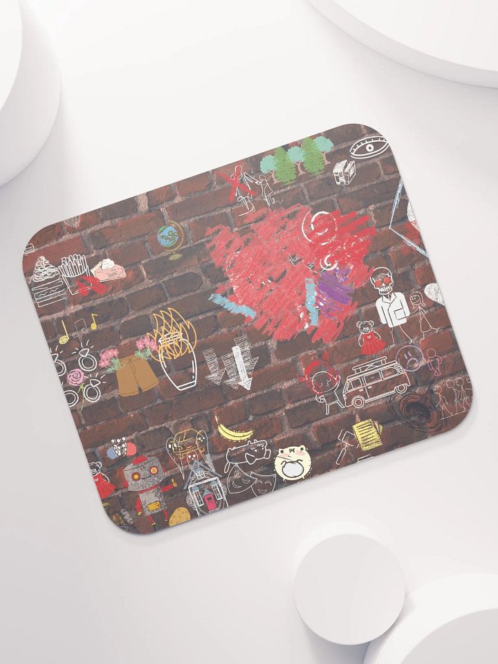 Posy Doodle Mouse Pad product image (2)