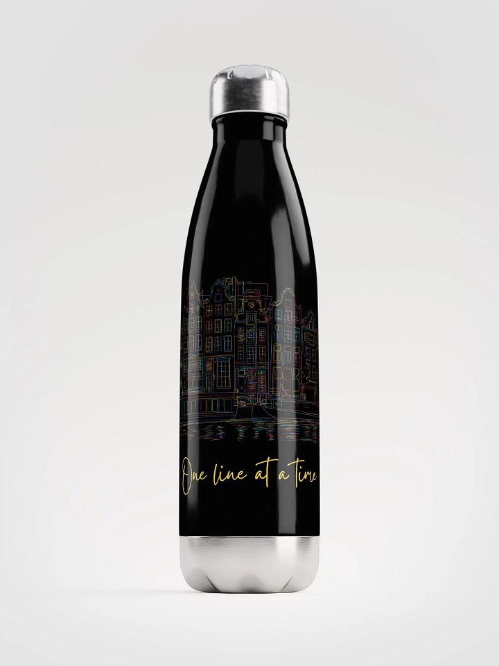 One Line at a Time | Stainless Steel Water Bottle product image (1)