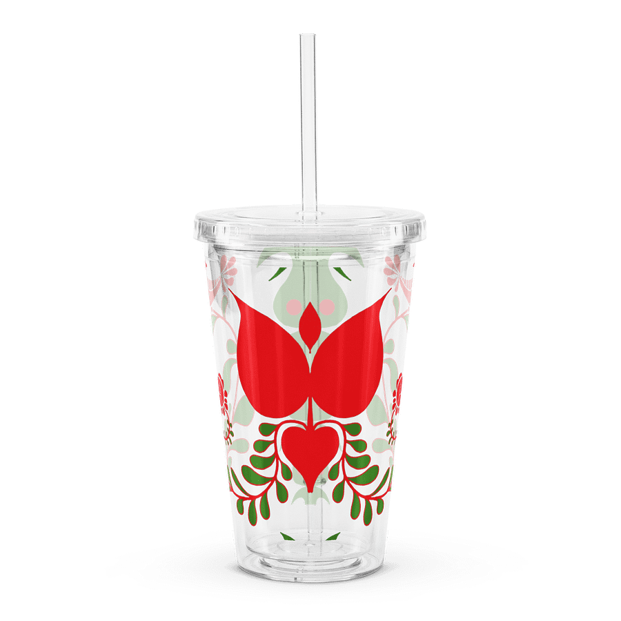 Hungarian Folk Art Double Wall Tumbler product image (1)