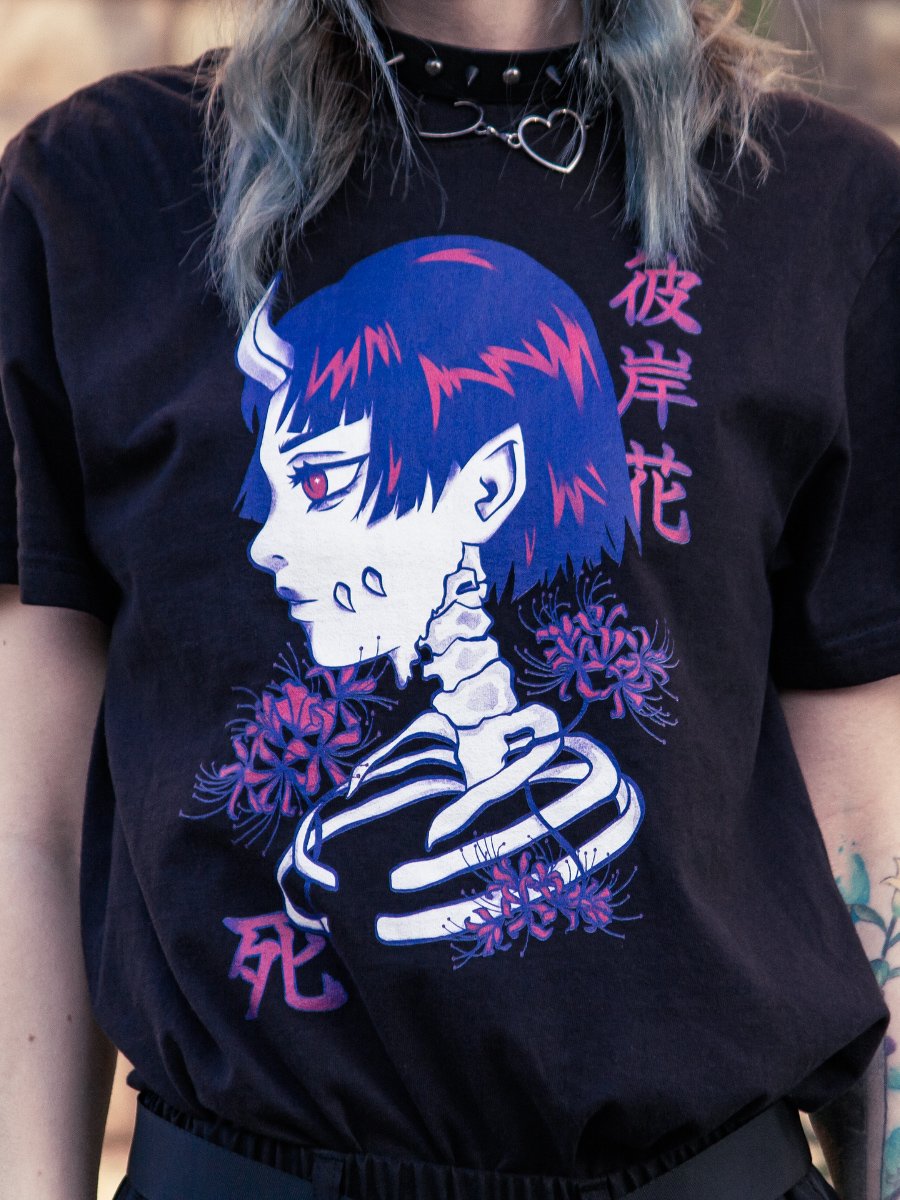 Higanbana T-Shirt (Black) product image (2)