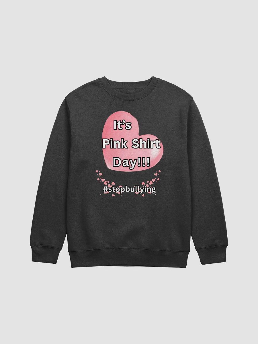 Pink Heart Stop Bullying Crewneck product image (1)