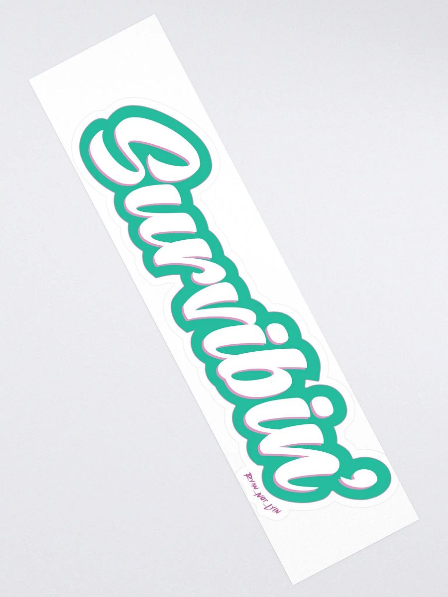 Survibin' Strip Sticker product image (2)