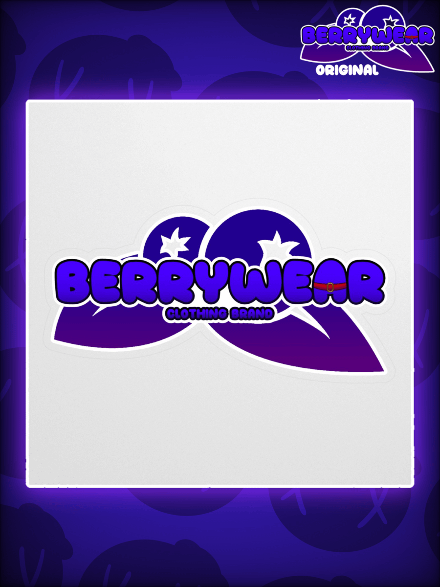 Berrywear Logo - Die Cut Sticker product image (2)
