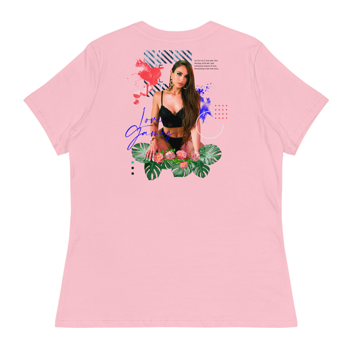 Love Games Delta Women's Tee - Pink product image (2)