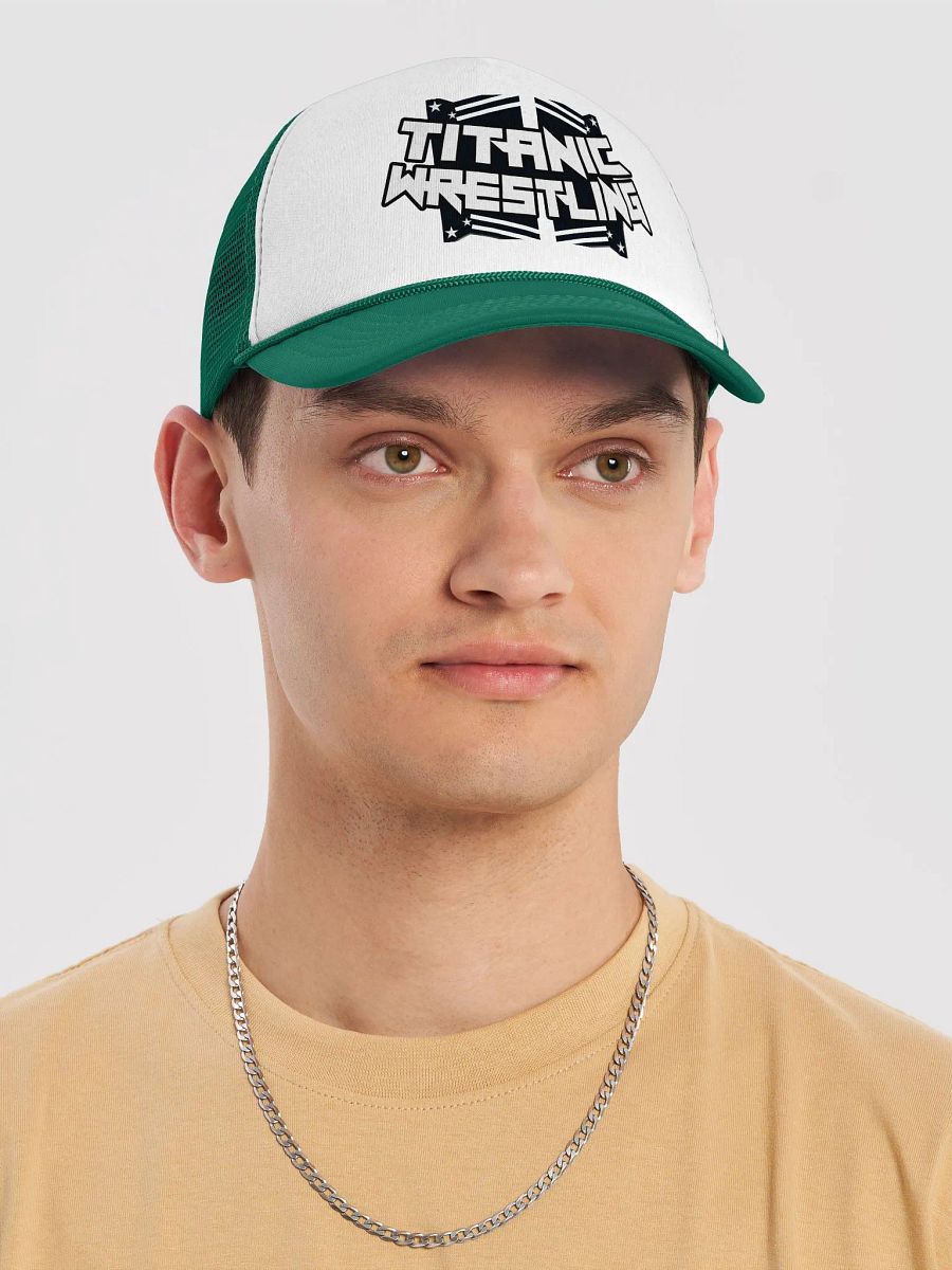 Titanic Logo Peak Cap - GREEN/WHITE product image (5)