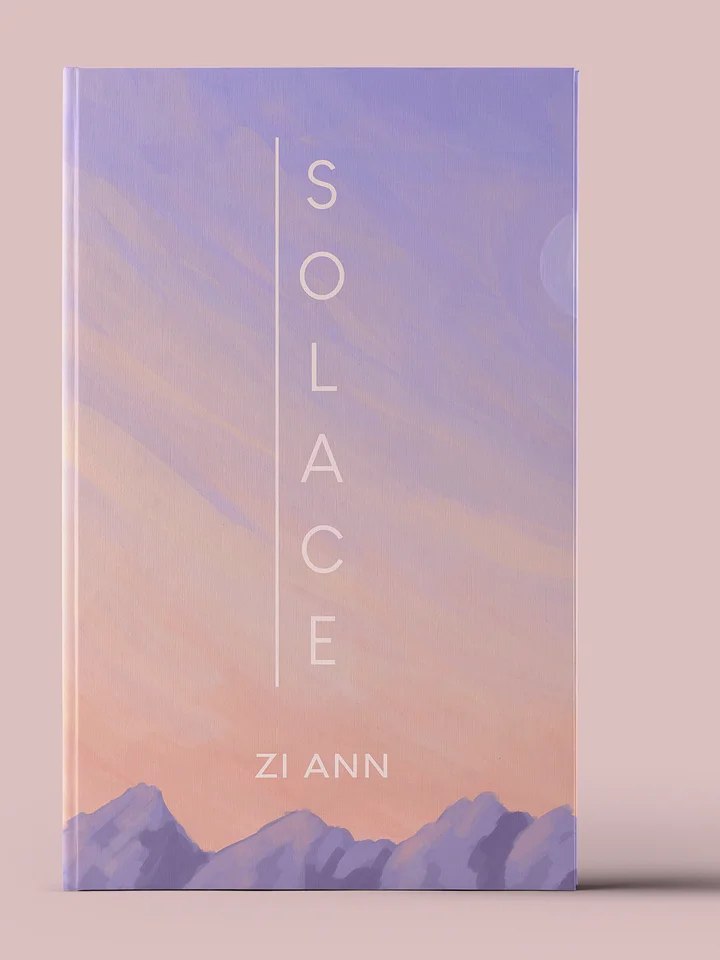 Solace: Premade Poetry Book Cover product image (1)
