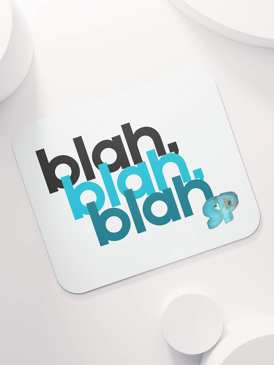 blah blah blah mouse pad product image (7)