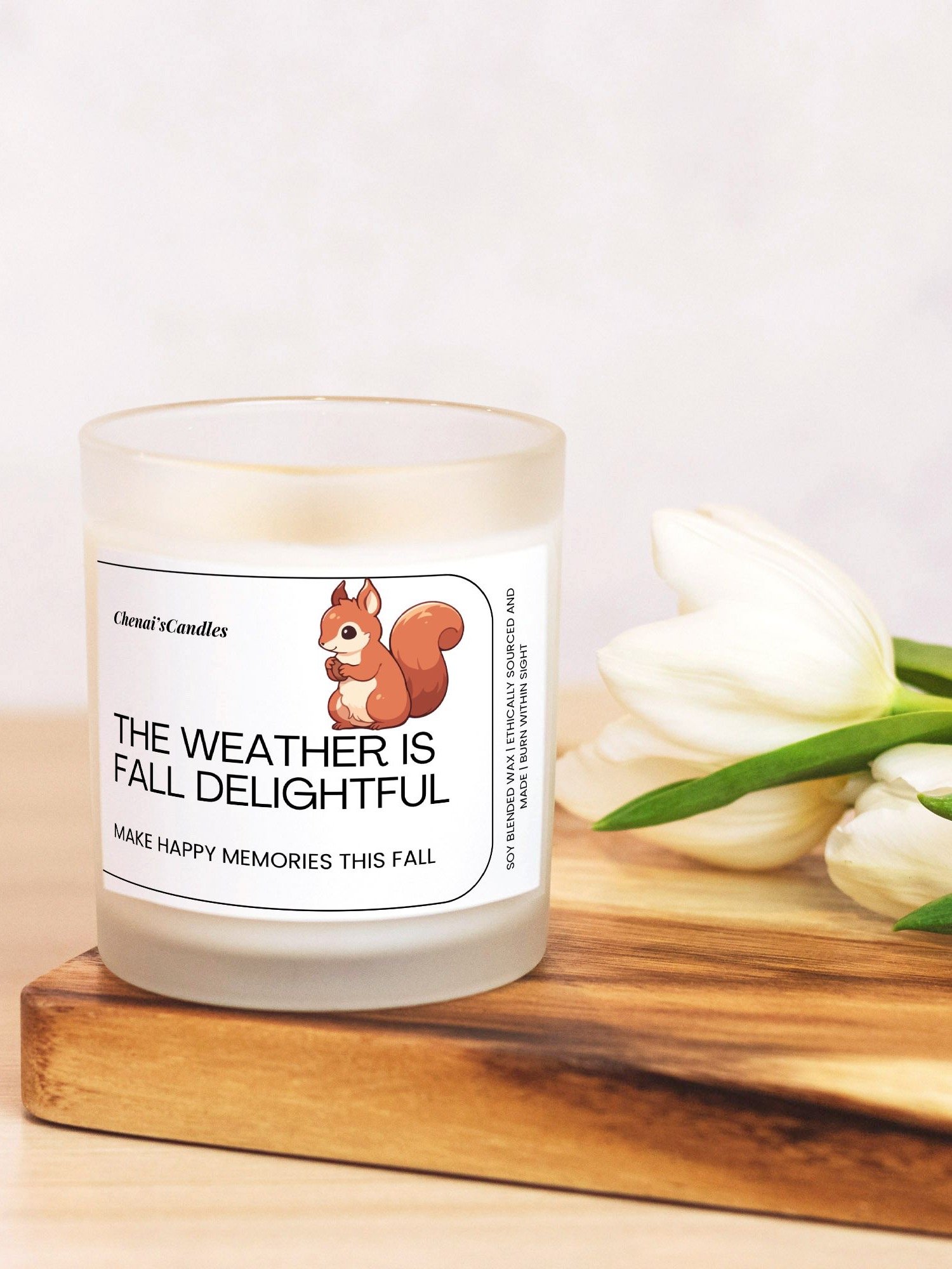 Fall Frosted Candle product image (3)