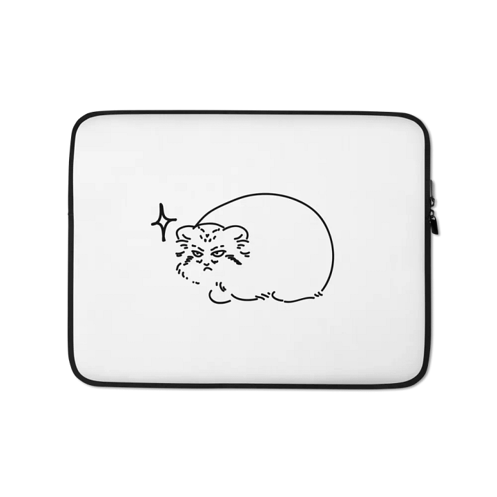 Grumpy Manul - Laptop Sleeve product image (1)