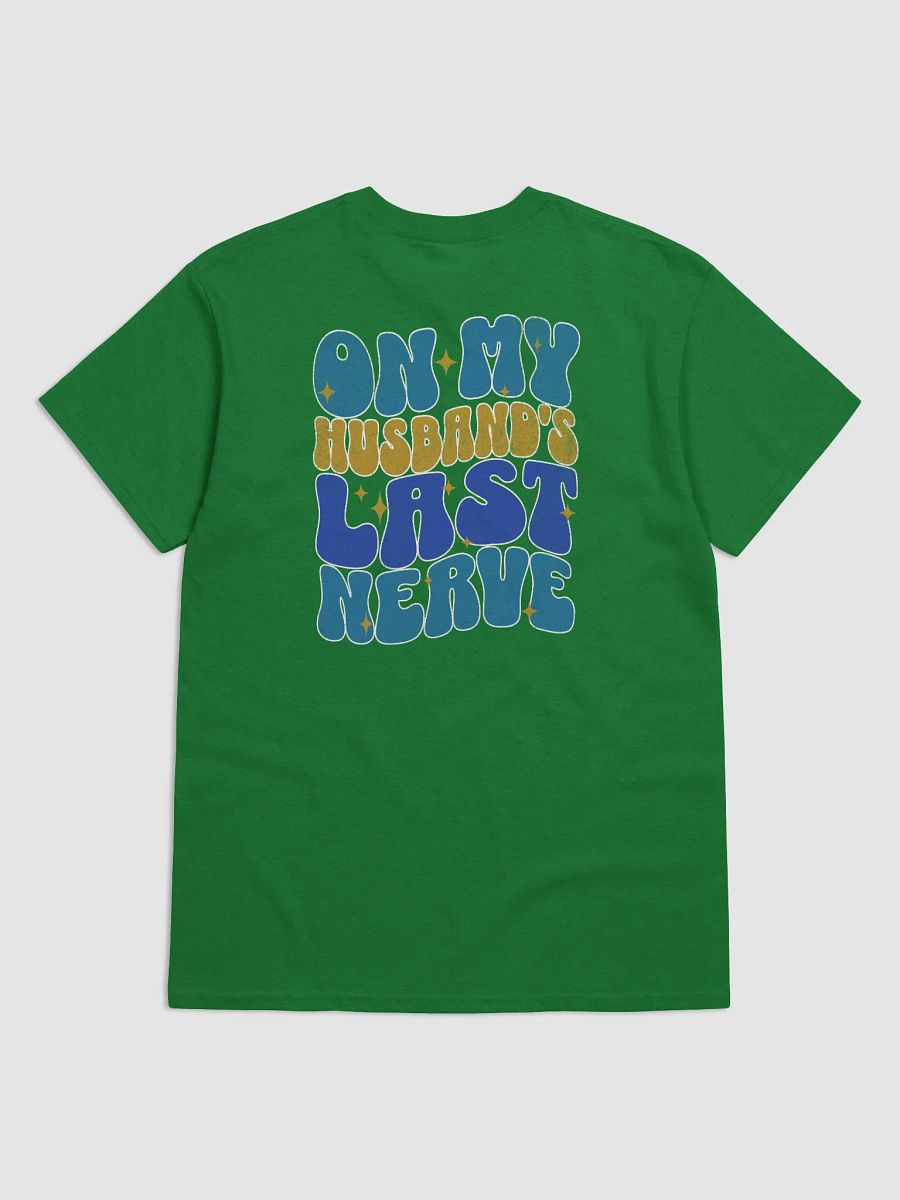 Funny Retro Wife Quote – On My Husband’s Last Nerve Bold 70s Style product image (16)