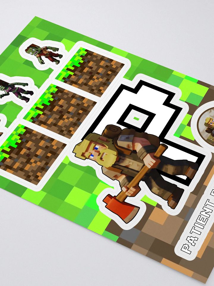 Patient PixelZ Sticker Sheet Set (PixelZ My Craft) product image (2)