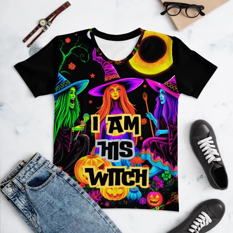 I Am His Witch T Shirt product image (11)