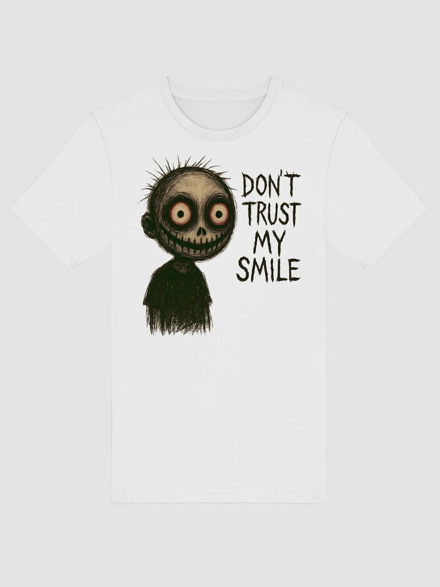 Grinning Skeletal Smile T-Shirt product image (64)