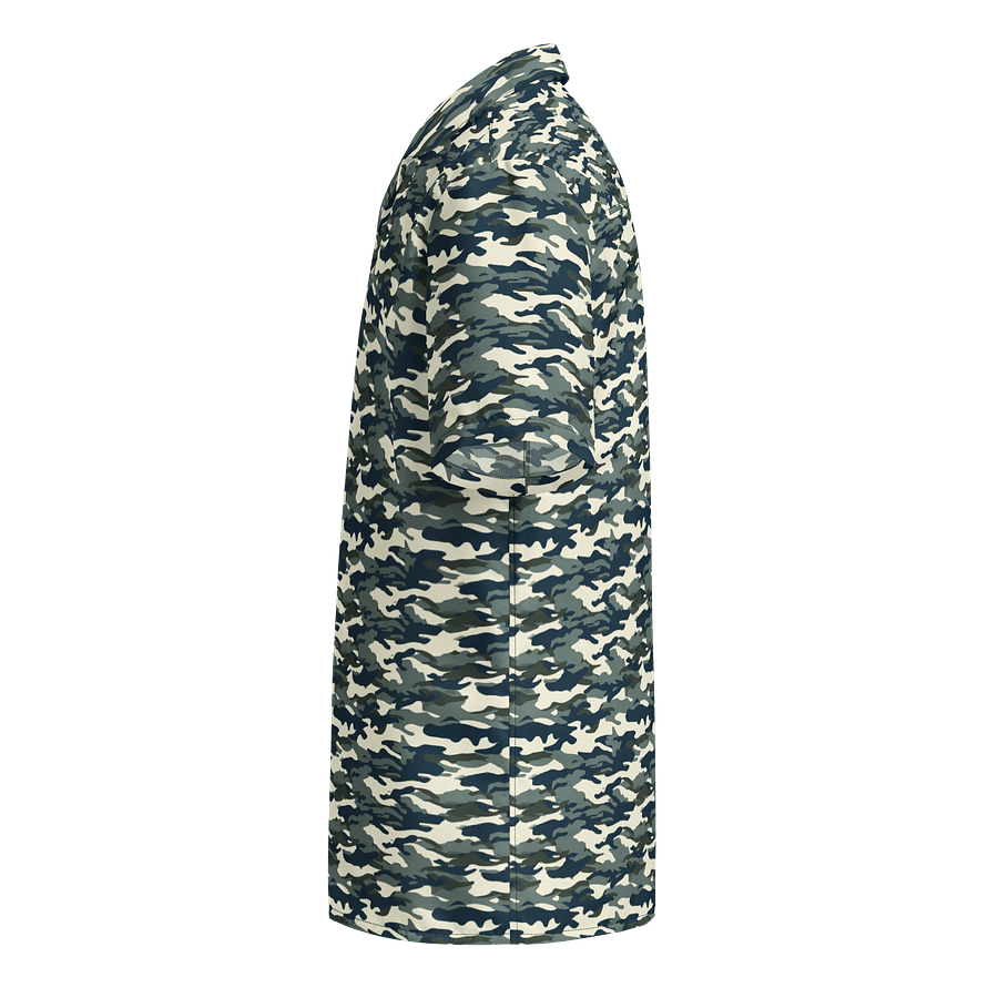 Frosted Camo Men’s Button-Up Shirt product image (3)