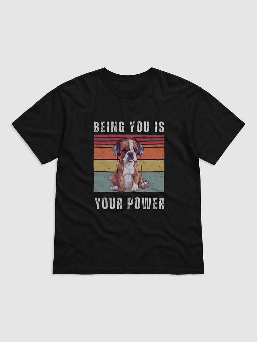 Soulful Bulldog Headphones T-Shirt product image (1)