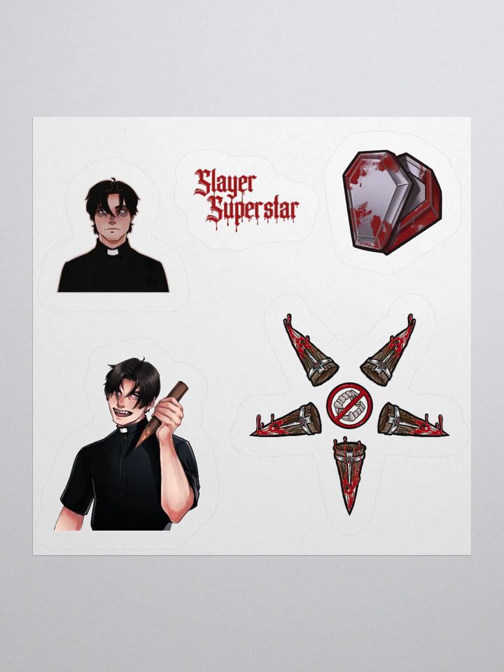Slayer Superstar Stickers product image (1)