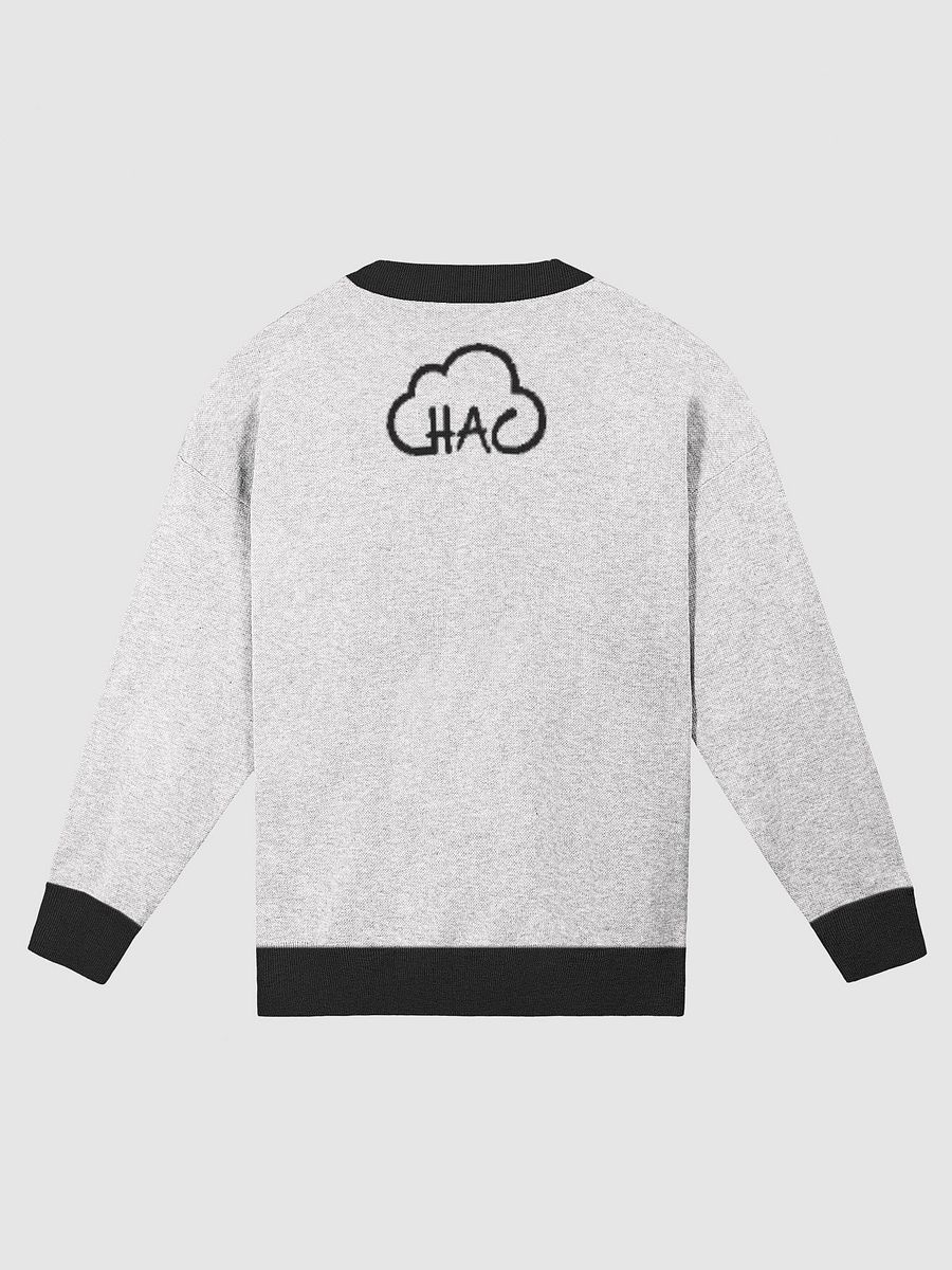 Pink Fox Knitted Crewneck Sweater Relaxed Fit product image (3)