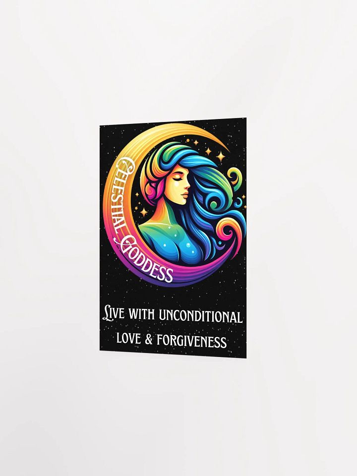 Celestial Crescent Moon Poster product image (2)