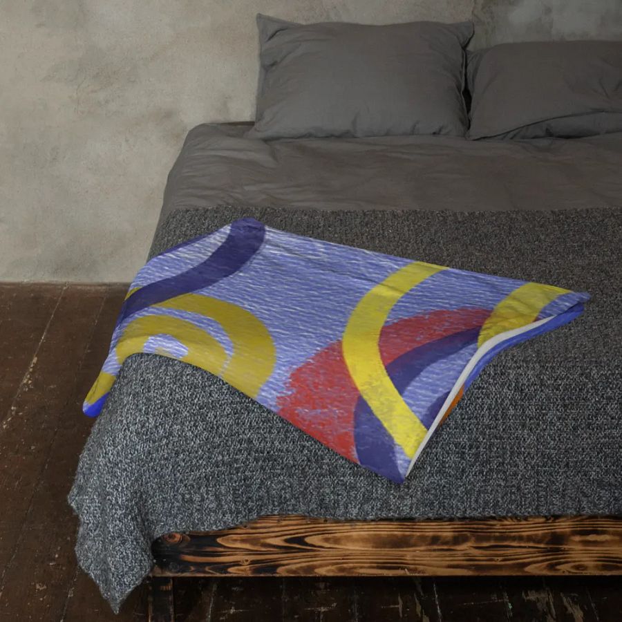 Colorful Spirals Throw Blanket product image (23)