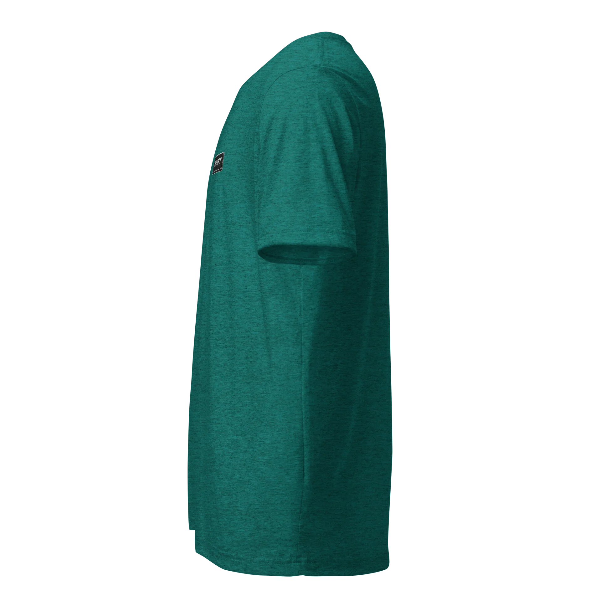 Stitched Black Shift Key Triblend T-shirt product image (26)