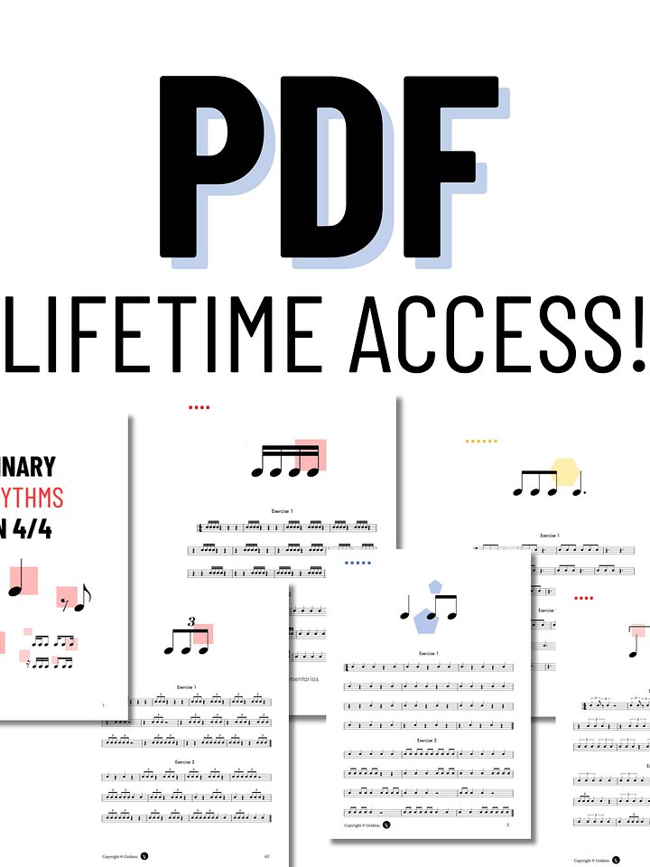 Rhythm Reading PDF Lifetime Access product image (1)
