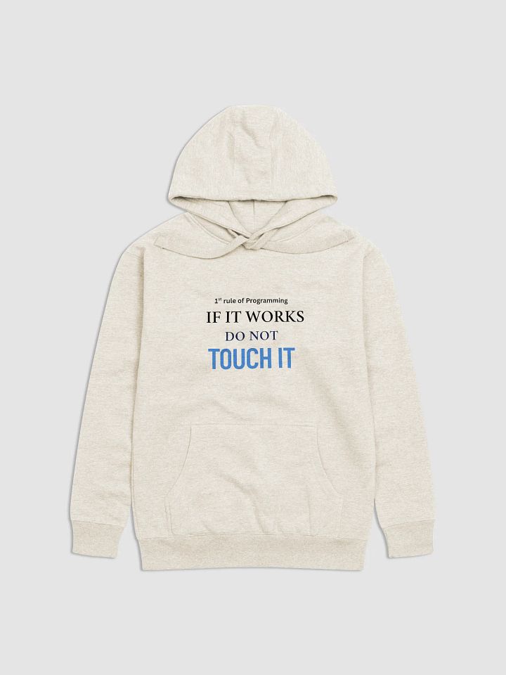 Rule of Programming Hoodie product image (1)