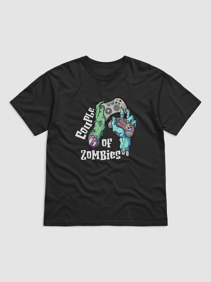 Couple of Zombies T-shirt - Black product image (1)