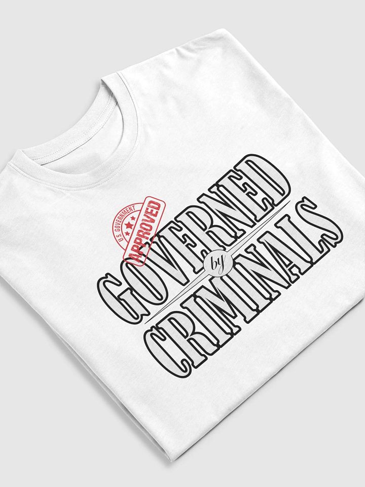 Governed By Criminals - U.S. Approved - Cotton Heritage Men's Premium Heavyweight Tee product image (1)