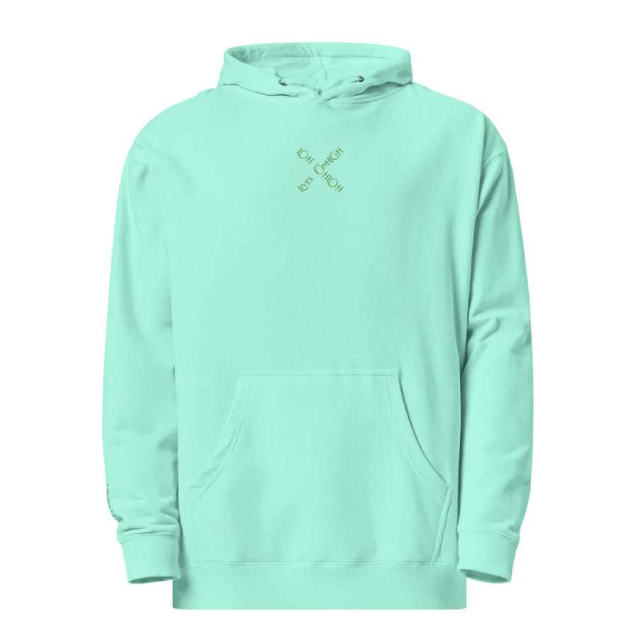 The Lives On HIGH | YTG STEALTH | UNISEX Hoodie | Mint green product image (1)
