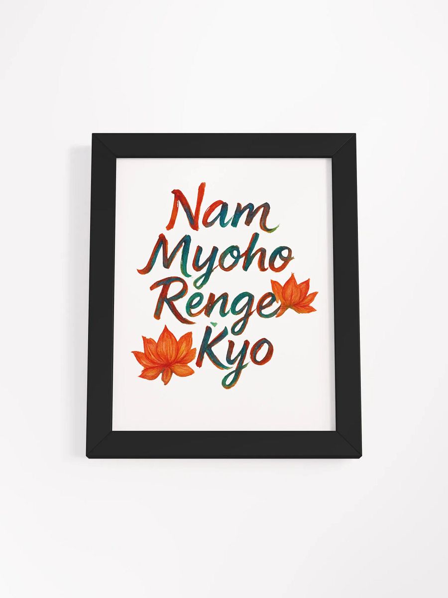 Spiritual Wall Art for Nichiren Buddhism Practitioners product image (9)