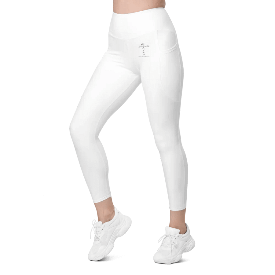 Jesus Saves Leggings product image (2)