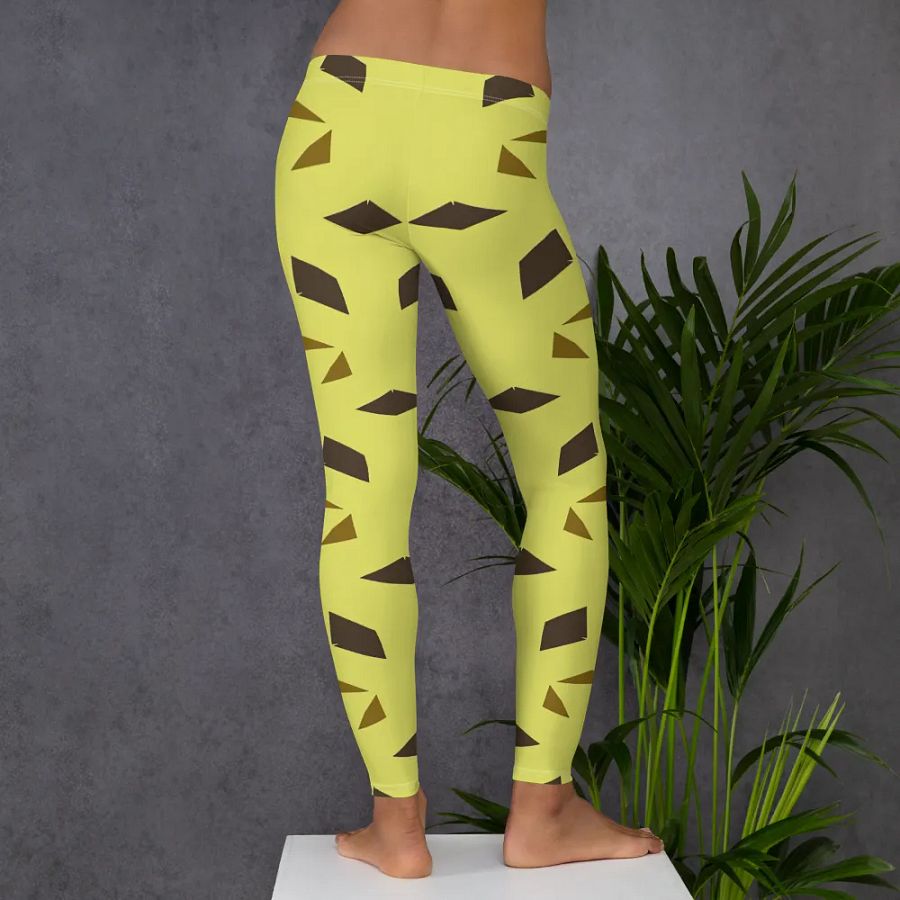 Symmetric Chic: Custom All-Over Print Leggings product image (6)