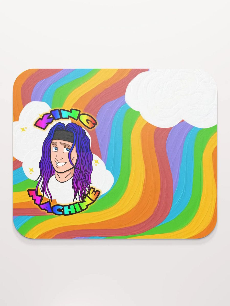 rainbow basic mouse pad 8x7 product image (3)