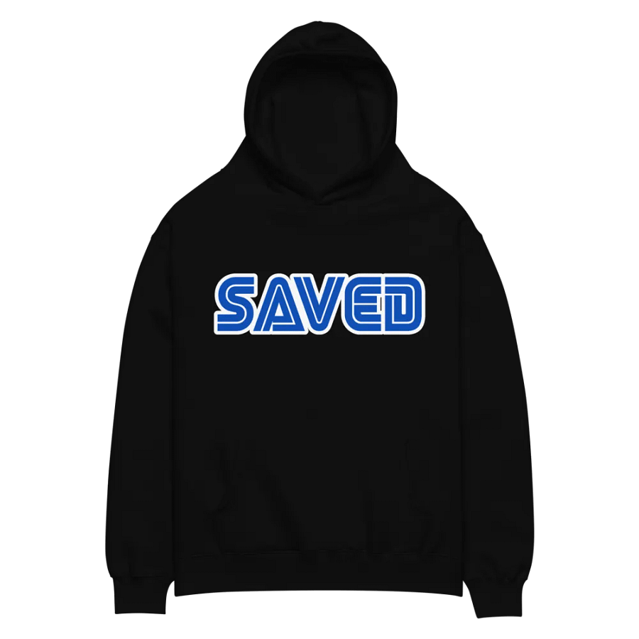 SAVED Blue Geometric Hoodie product image (2)