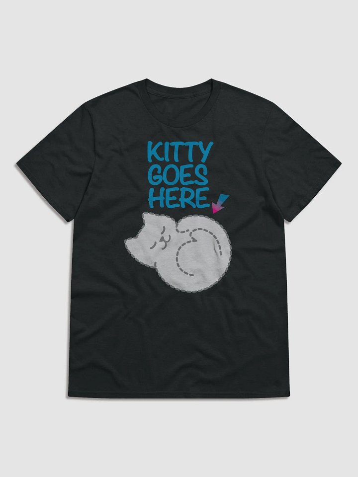 KITTY goes HERE! • lightweight fashion short sleeve t-shirt by Gildan product image (1)