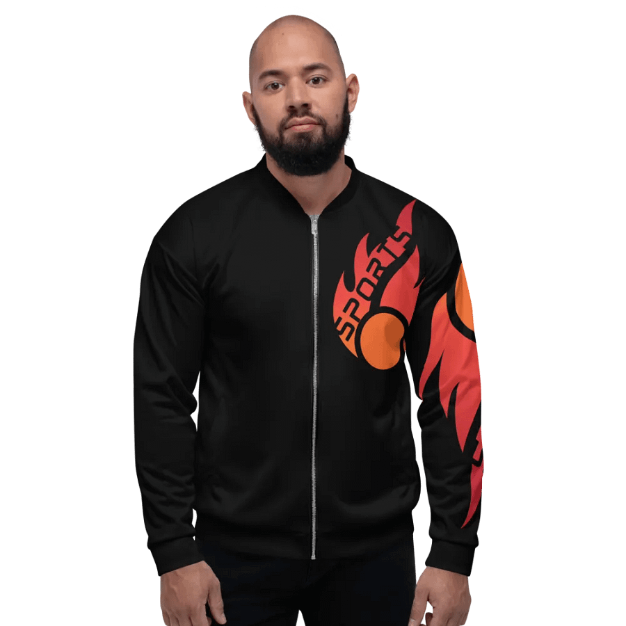 All-Over Print Bomber Jacket - Sports (6) product image (7)