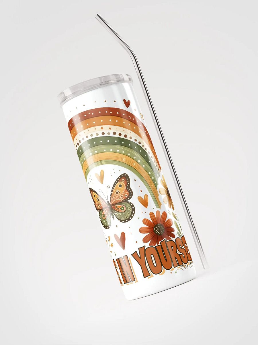 Whimsical Rainbow Butterfly Tumbler product image (4)