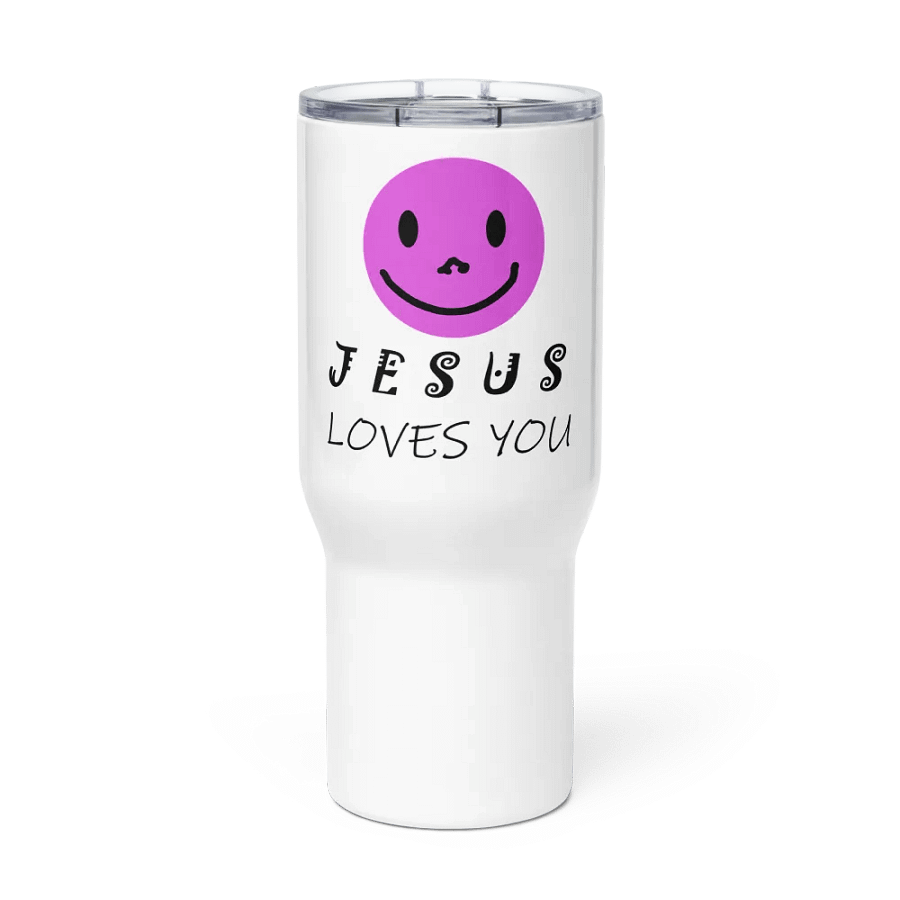 Smile Jesus Loves You Travel Cup product image (2)