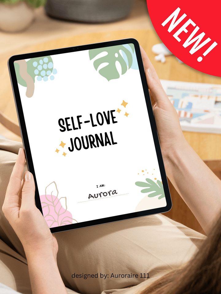 Self-Love Journal | Printable + Digital | 31 Days | Daily Affirmations + Tracker + Planner product image (1)