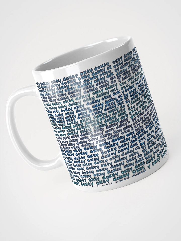 okey dokey White Glossy Mug product image (2)