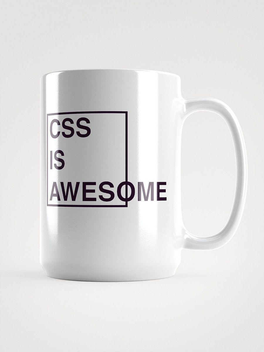 CSS Is Awesome (Until You Try It): White Glossy Mug product image (1)