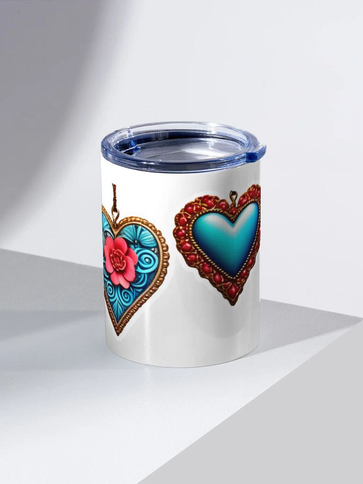 Whimsical Vintage Valentine Hearts Tumbler product image (2)